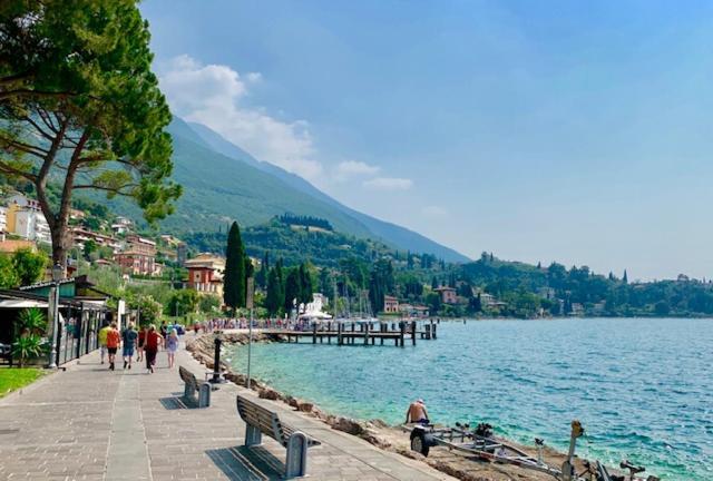 Gabbiano Hotel Malcesine Bagian luar foto