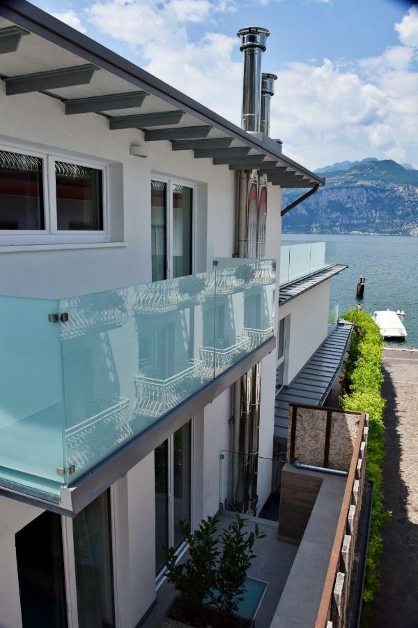 Gabbiano Hotel Malcesine Bagian luar foto